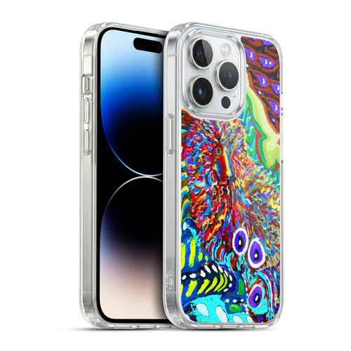 Mad Dog Art Gallery Dogs 2 Electric Poodle Soft Gel Case for Apple iPhone 14 Pro & MagSafe