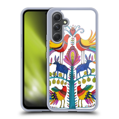 Sylvie Demers Floral Flower Otomi Soft Gel Case for Samsung Galaxy A54 5G
