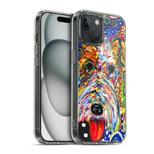 Mad Dog Art Gallery Dogs 2 Foxie Soft Gel Case for Apple iPhone 15 & MagSafe