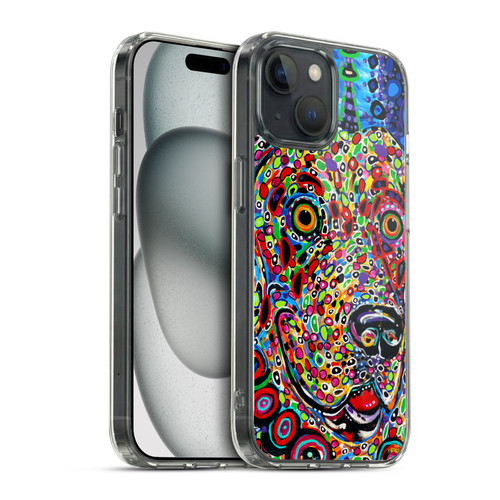 Mad Dog Art Gallery Dogs 2 Moon Soft Gel Case for Apple iPhone 15 & MagSafe