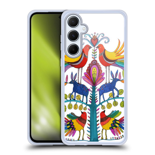 Sylvie Demers Floral Flower Otomi Soft Gel Case for Samsung Galaxy A55 5G