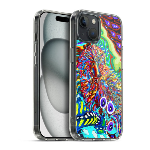 Mad Dog Art Gallery Dogs 2 Electric Poodle Soft Gel Case for Apple iPhone 15 Plus & MagSafe