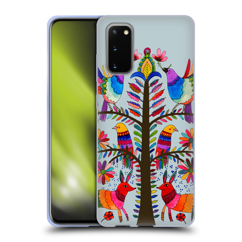 Sylvie Demers Floral Otomi Colors Soft Gel Case for Samsung Galaxy S20 / S20 5G