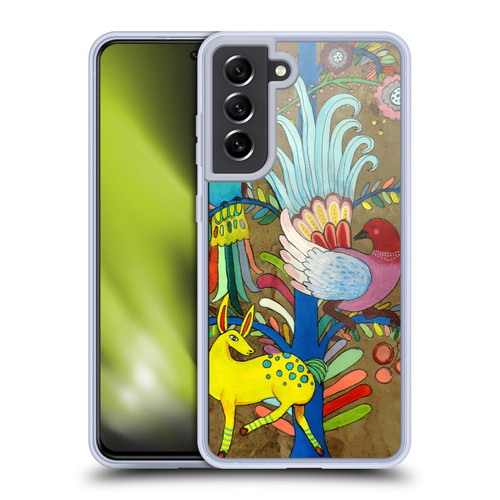 Sylvie Demers Floral Allure Soft Gel Case for Samsung Galaxy S21 FE 5G & MagSafe