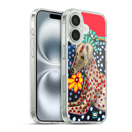 Mad Dog Art Gallery Dogs 2 Greyhound Soft Gel Case for Apple iPhone 16 & MagSafe