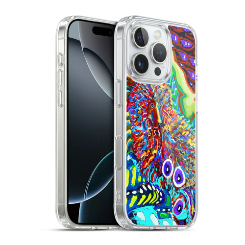 Mad Dog Art Gallery Dogs 2 Electric Poodle Soft Gel Case for Apple iPhone 16 Pro & MagSafe