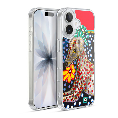 Mad Dog Art Gallery Dogs 2 Greyhound Soft Gel Case for Apple iPhone 17