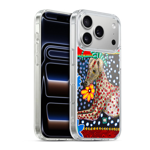 Mad Dog Art Gallery Dogs 2 Greyhound Soft Gel Case for Apple iPhone 17 Pro