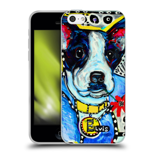 Mad Dog Art Gallery Dogs 2 Jack Terrier Soft Gel Case for Apple iPhone 5c