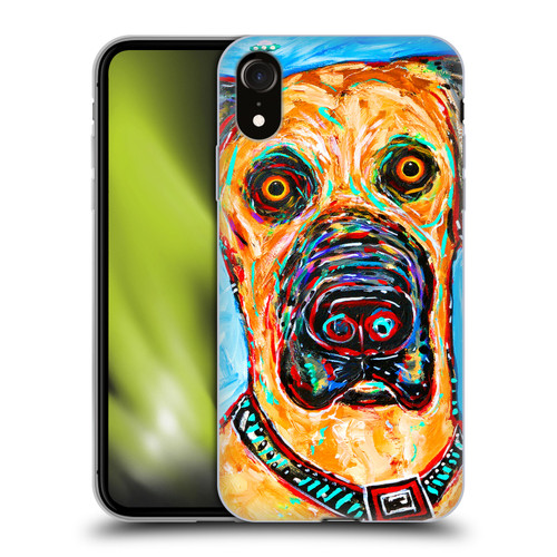 Mad Dog Art Gallery Dogs 2 Dane Soft Gel Case for Apple iPhone XR