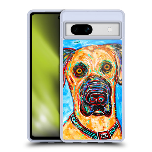 Mad Dog Art Gallery Dogs 2 Dane Soft Gel Case for Google Pixel 7a