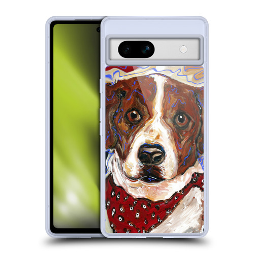 Mad Dog Art Gallery Dogs 2 Musty Soft Gel Case for Google Pixel 7a