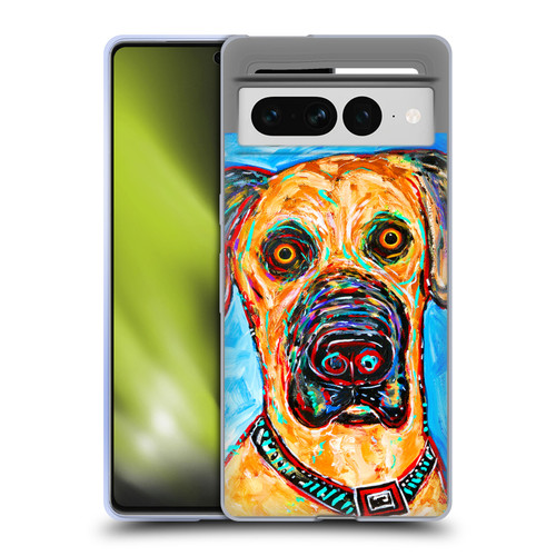 Mad Dog Art Gallery Dogs 2 Dane Soft Gel Case for Google Pixel 7 Pro