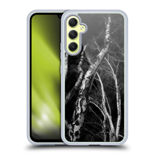 Dorit Fuhg In The Forest White Gold Soft Gel Case for Samsung Galaxy A34 5G
