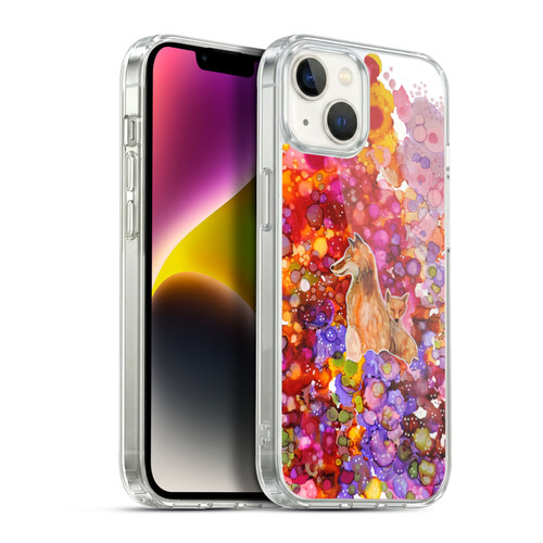 Sylvie Demers Nature Mother Fox Soft Gel Case for Apple iPhone 14 Plus & MagSafe