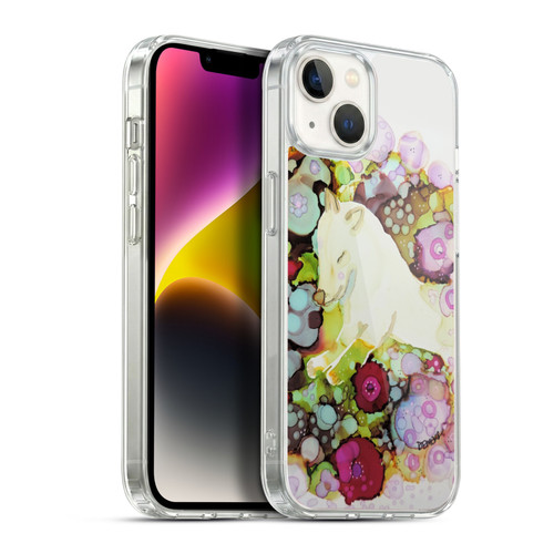 Sylvie Demers Nature Sweet Wolf Soft Gel Case for Apple iPhone 14 Plus & MagSafe