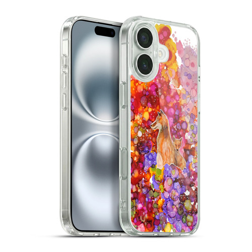 Sylvie Demers Nature Mother Fox Soft Gel Case for Apple iPhone 16 Plus & MagSafe