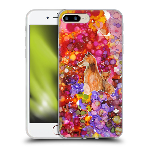 Sylvie Demers Nature Mother Fox Soft Gel Case for Apple iPhone 7 Plus / 8 Plus & MagSafe