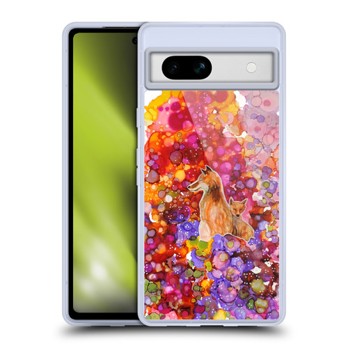 Sylvie Demers Nature Mother Fox Soft Gel Case for Google Pixel 7a
