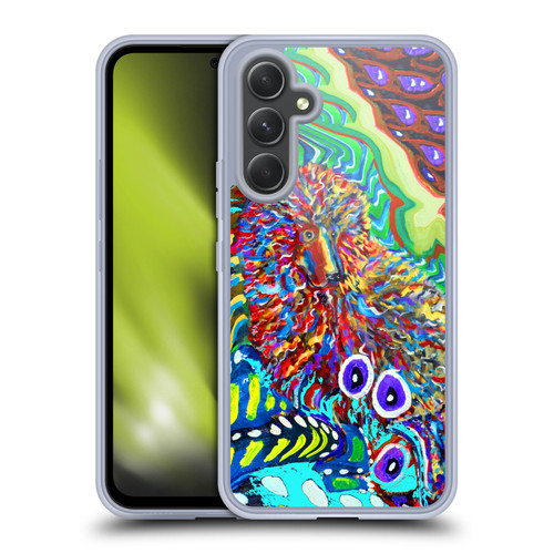 Mad Dog Art Gallery Dogs 2 Electric Poodle Soft Gel Case for Samsung Galaxy A54 5G