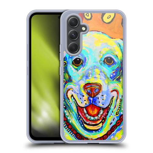 Mad Dog Art Gallery Dogs 2 Happy Soft Gel Case for Samsung Galaxy A54 5G