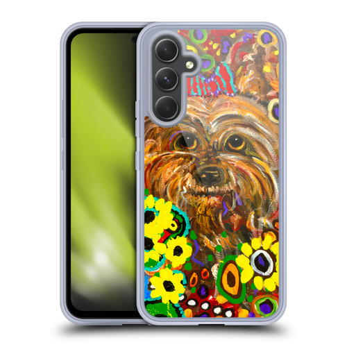 Mad Dog Art Gallery Dogs 2 Yorkie Soft Gel Case for Samsung Galaxy A54 5G