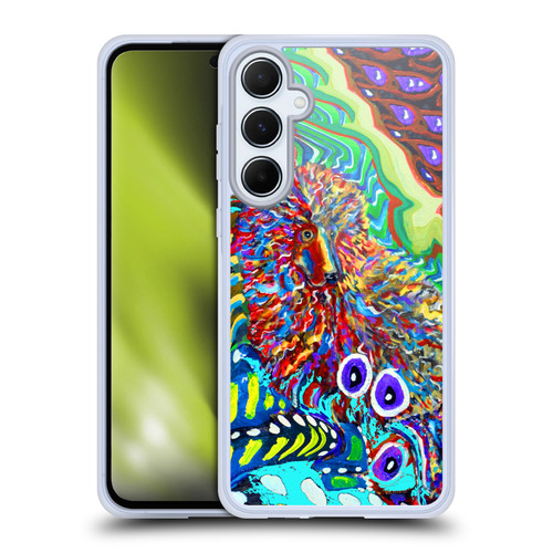 Mad Dog Art Gallery Dogs 2 Electric Poodle Soft Gel Case for Samsung Galaxy A55 5G