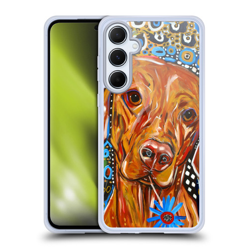 Mad Dog Art Gallery Dogs 2 Viszla Soft Gel Case for Samsung Galaxy A55 5G