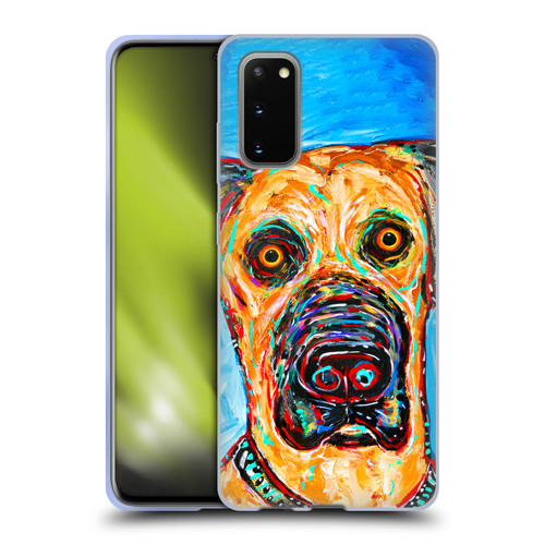 Mad Dog Art Gallery Dogs 2 Dane Soft Gel Case for Samsung Galaxy S20 / S20 5G