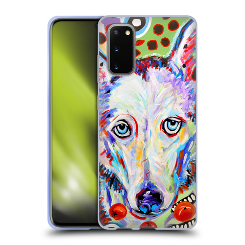 Mad Dog Art Gallery Dogs 2 Husky Doo Soft Gel Case for Samsung Galaxy S20 / S20 5G