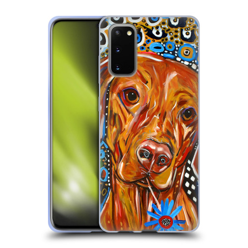 Mad Dog Art Gallery Dogs 2 Viszla Soft Gel Case for Samsung Galaxy S20 / S20 5G