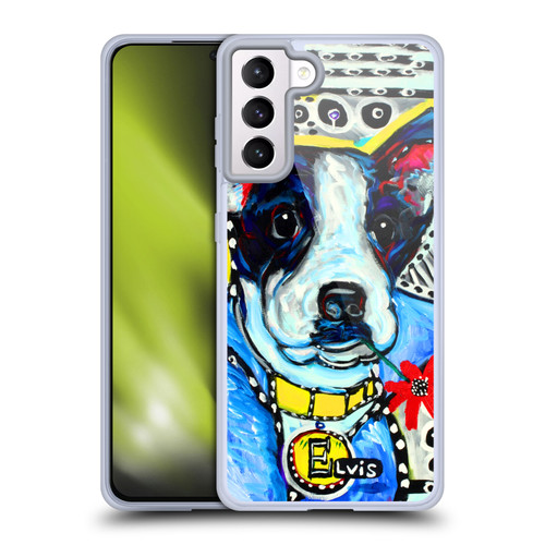 Mad Dog Art Gallery Dogs 2 Jack Terrier Soft Gel Case for Samsung Galaxy S21+ 5G & MagSafe