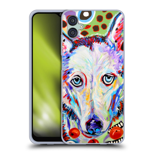 Mad Dog Art Gallery Dogs 2 Husky Doo Soft Gel Case for Samsung Galaxy M04 5G / A04e