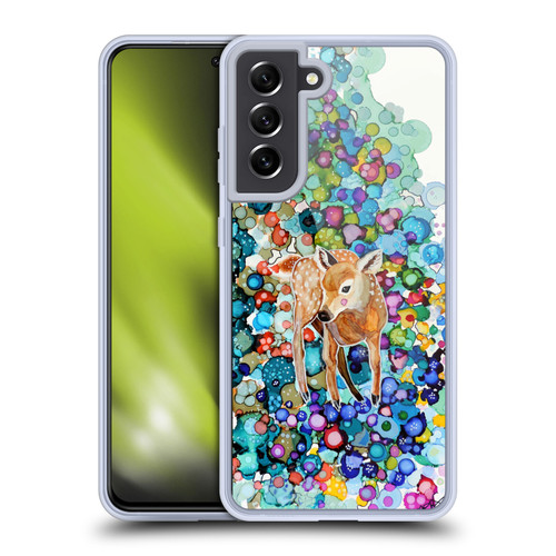 Sylvie Demers Nature Deer Soft Gel Case for Samsung Galaxy S21 FE 5G & MagSafe
