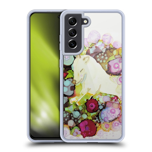 Sylvie Demers Nature Sweet Wolf Soft Gel Case for Samsung Galaxy S21 FE 5G & MagSafe
