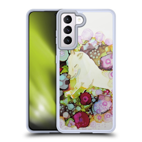Sylvie Demers Nature Sweet Wolf Soft Gel Case for Samsung Galaxy S21 5G & MagSafe