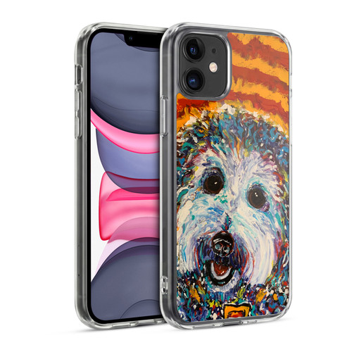 Mad Dog Art Gallery Dog 5 Lhasa Apso Soft Gel Case for Apple iPhone 11