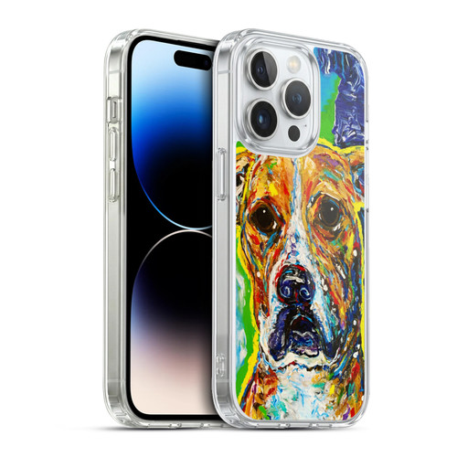 Mad Dog Art Gallery Dog 5 Boxer Soft Gel Case for Apple iPhone 13 Pro & MagSafe