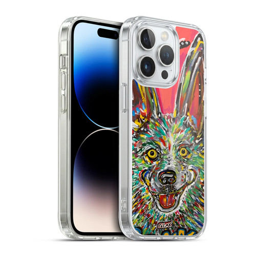 Mad Dog Art Gallery Dog 5 Relax Soft Gel Case for Apple iPhone 13 Pro & MagSafe