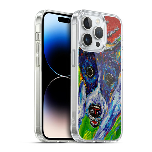 Mad Dog Art Gallery Dog 5 Staring Soft Gel Case for Apple iPhone 13 Pro & MagSafe
