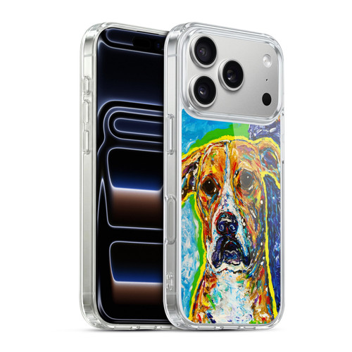 Mad Dog Art Gallery Dog 5 Boxer Soft Gel Case for Apple iPhone 17 Pro