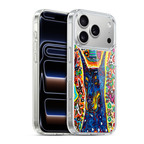 Mad Dog Art Gallery Dog 5 Doberman Soft Gel Case for Apple iPhone 17 Pro