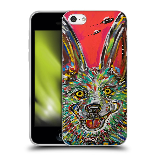 Mad Dog Art Gallery Dog 5 Relax Soft Gel Case for Apple iPhone 5c