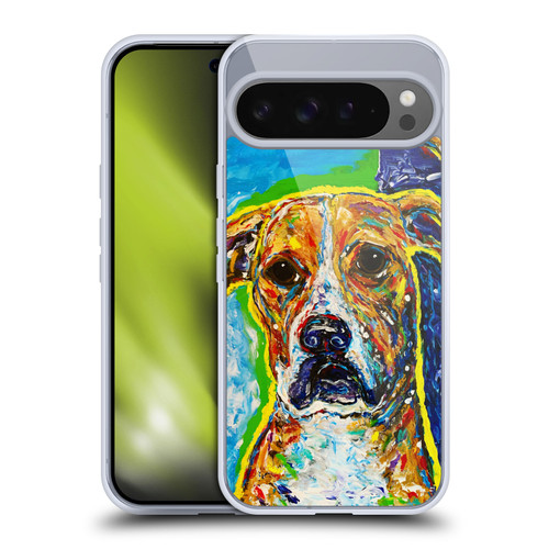 Mad Dog Art Gallery Dog 5 Boxer Soft Gel Case for Google Pixel 9 Pro XL