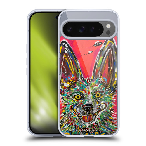 Mad Dog Art Gallery Dog 5 Relax Soft Gel Case for Google Pixel 9 Pro XL