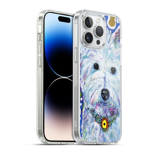 Mad Dog Art Gallery Dogs Westie Soft Gel Case for Apple iPhone 14 Pro Max & MagSafe