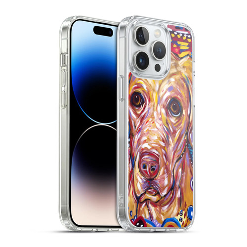 Mad Dog Art Gallery Dogs Yellow Soft Gel Case for Apple iPhone 14 Pro Max & MagSafe