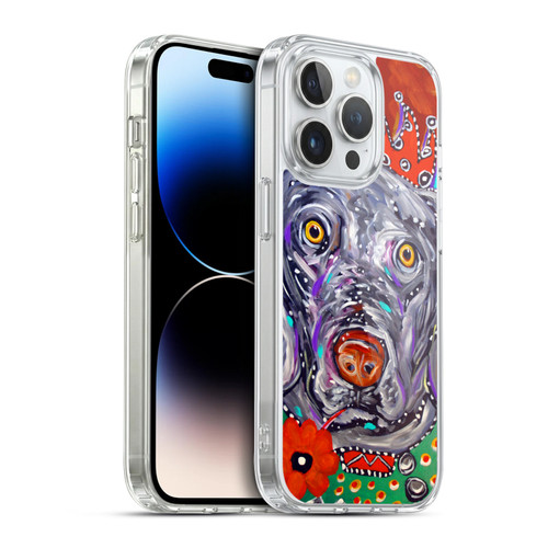 Mad Dog Art Gallery Dogs Jester Soft Gel Case for Apple iPhone 14 Pro & MagSafe
