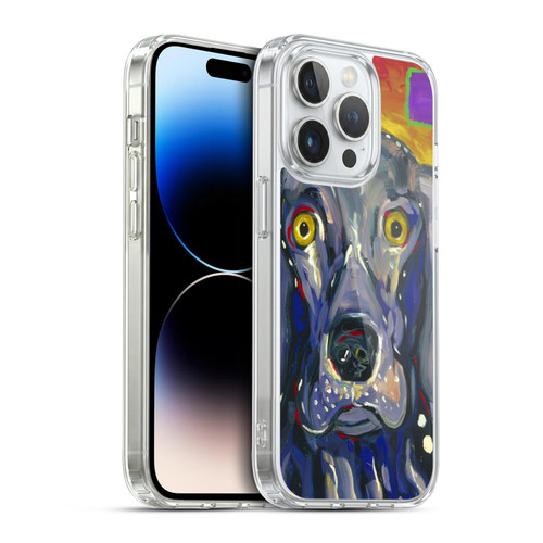 Mad Dog Art Gallery Dogs Winston Soft Gel Case for Apple iPhone 14 Pro & MagSafe
