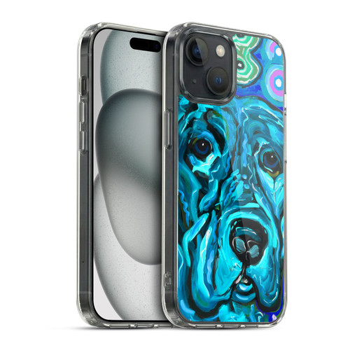 Mad Dog Art Gallery Dogs Aqua Lab Soft Gel Case for Apple iPhone 15 & MagSafe